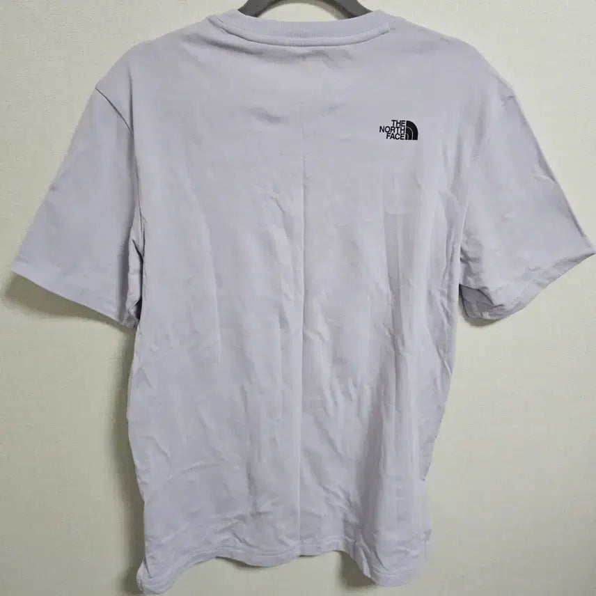 [BUNJANG] The North Face Loose Fit Palm Tree Pocket T-shirt / [S/90] 노스페이스 루즈핏 야자수 포켓 반팔 티셔츠 (라벤더)