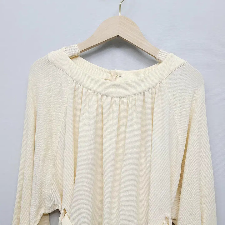 [BUNJANG] Fendi Vintage Hologram Silk Ribbed Blouse / [국내정식수입] 펜디 빈티지 홀로그램 실크 골지 블라우스 (42)