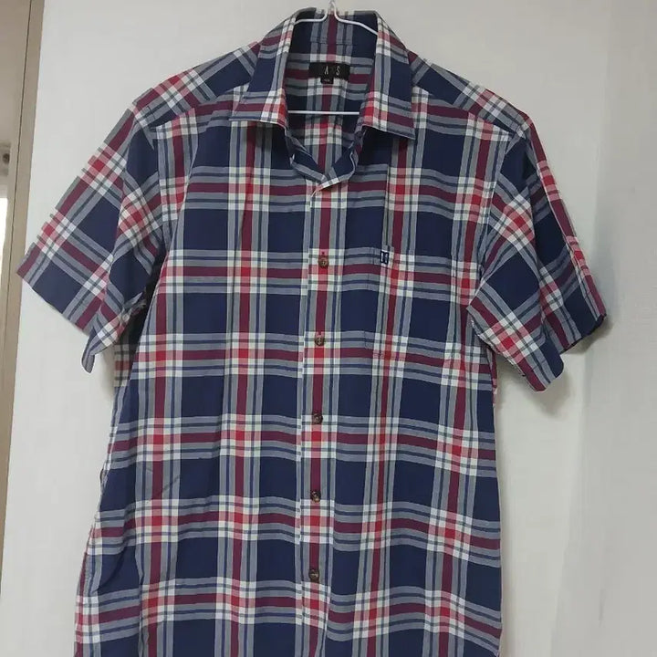 [SOLD OUT] 닥스 체크 반팔 셔츠 남방 105