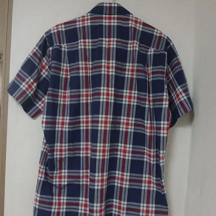[SOLD OUT] 닥스 체크 반팔 셔츠 남방 105