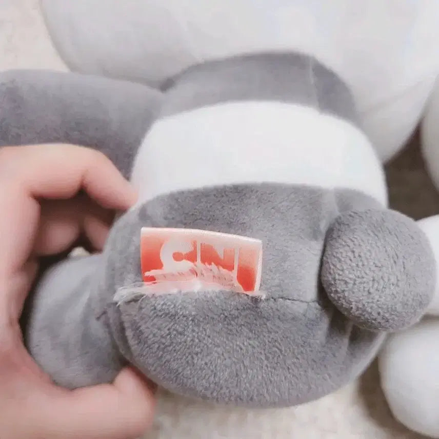 [BUNJANG] Hello Kitty We Bare Bears Collaboration Plush Doll Bundle / [일괄가격] 헬로키티 위베어베어스 콜라보 인형 2종