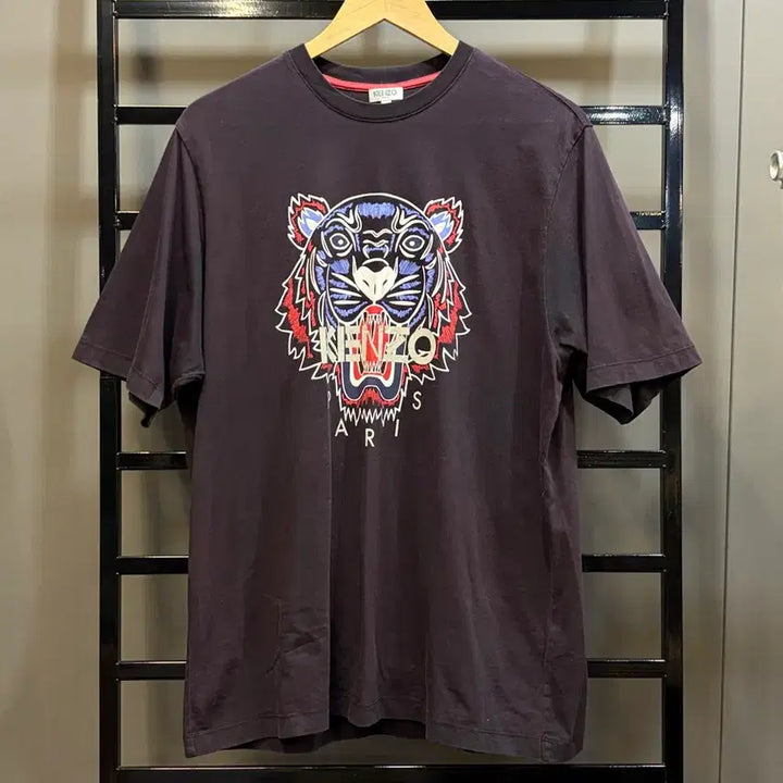 [BUNJANG] KENZO Paris Tiger T-shirt Dark Navy (Size S) / [S] KENZO Paris 켄조 타이거 반팔 티셔츠 다크네이비 4.9