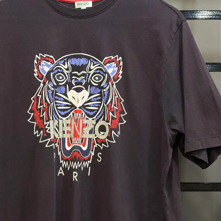 [BUNJANG] KENZO Paris Tiger T-shirt Dark Navy (Size S) / [S] KENZO Paris 켄조 타이거 반팔 티셔츠 다크네이비 4.9