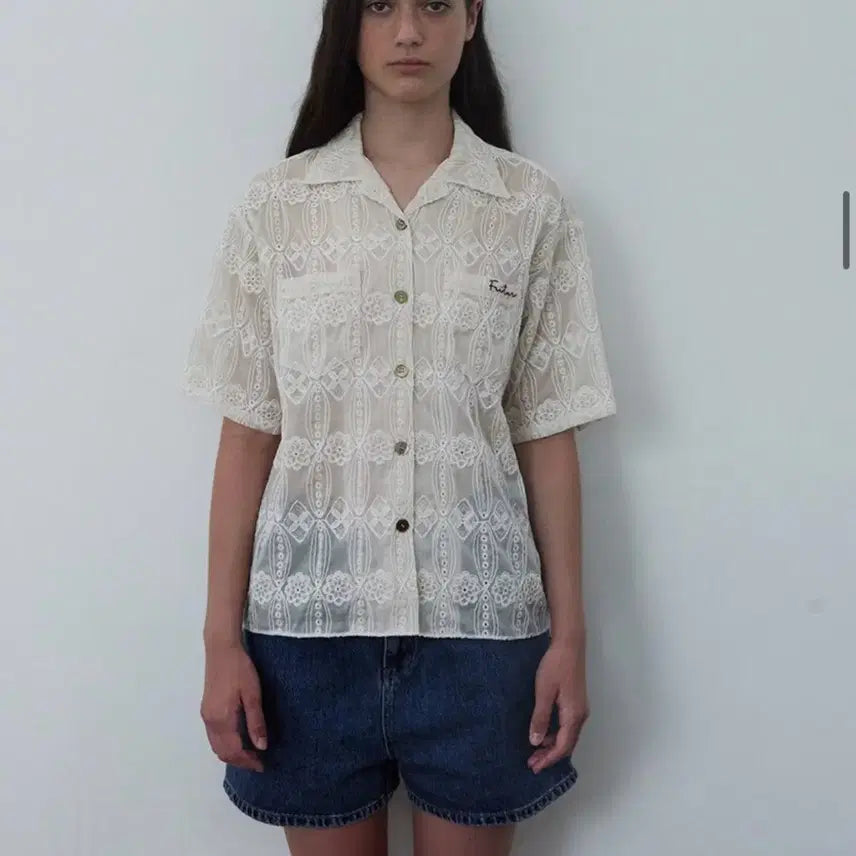 [SOLD OUT] 프리터 레이스 셔츠