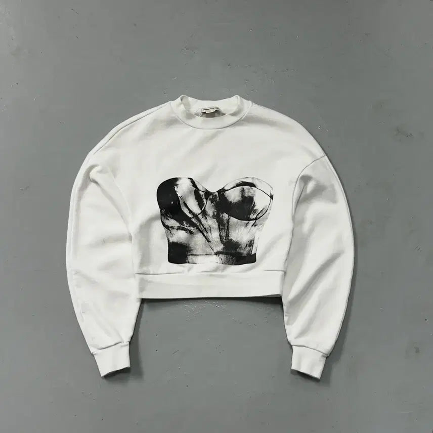 [BUNJANG] Alexander McQueen 22FW Printed Sweatshirt / 알렉산더 맥퀸 22FW 프린팅 스웻셔츠