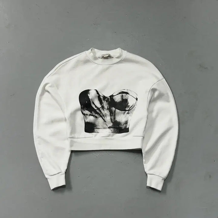 [BUNJANG] Alexander McQueen 22FW Printed Sweatshirt / 알렉산더 맥퀸 22FW 프린팅 스웻셔츠