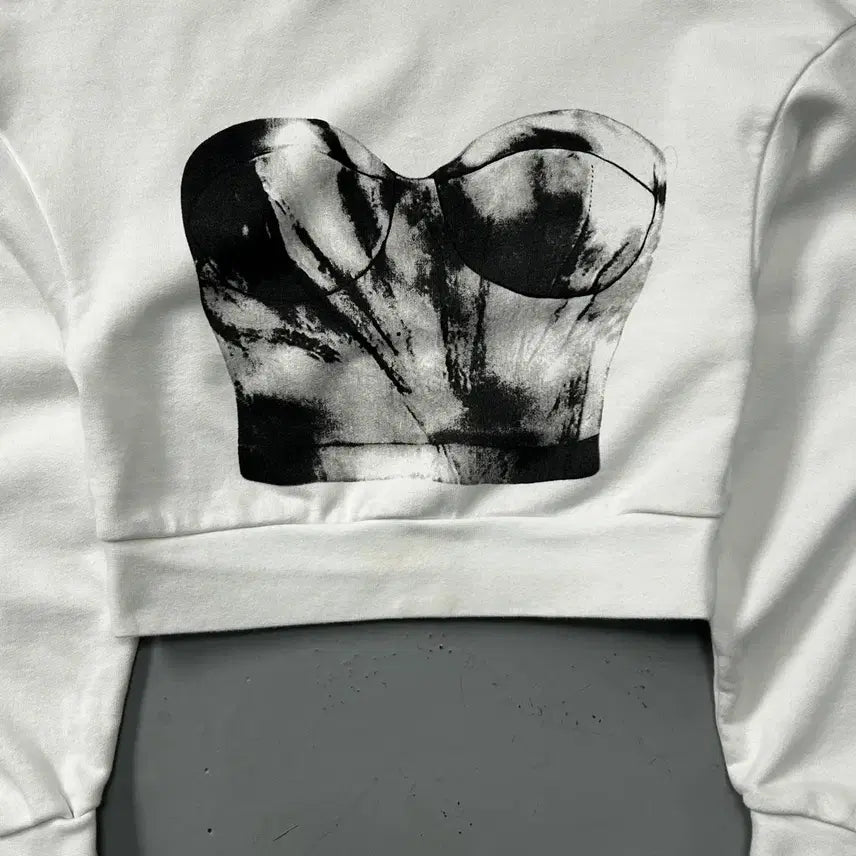 [BUNJANG] Alexander McQueen 22FW Printed Sweatshirt / 알렉산더 맥퀸 22FW 프린팅 스웻셔츠