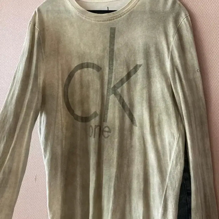 [BUNJANG] Calvin Klein CK One Long Sleeve T-Shirt / 캘빈클라인 CK one 긴팔 티셔츠 남성 얇은 간절기 티