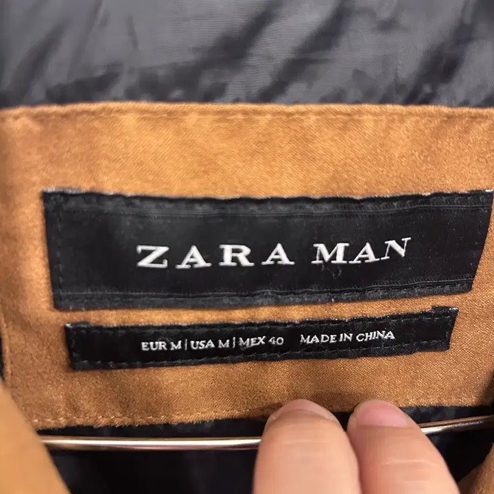 [BUNJANG] ZARA Western Two-Pocket Light Suede Jacket / 자라 웨스턴 투포켓 라이트 스웨이드 자켓