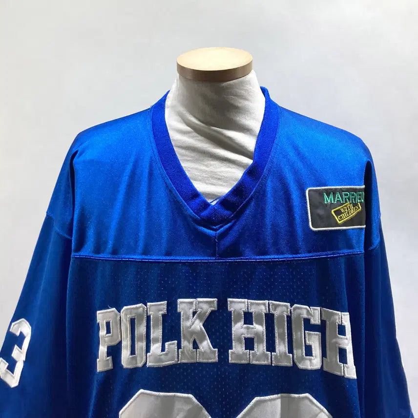[BUNJANG] Casual Uniform Oversized Blue XL Top / 남성 캐주얼유니폼 오버핏 파랑 XL 영구제 중고장터