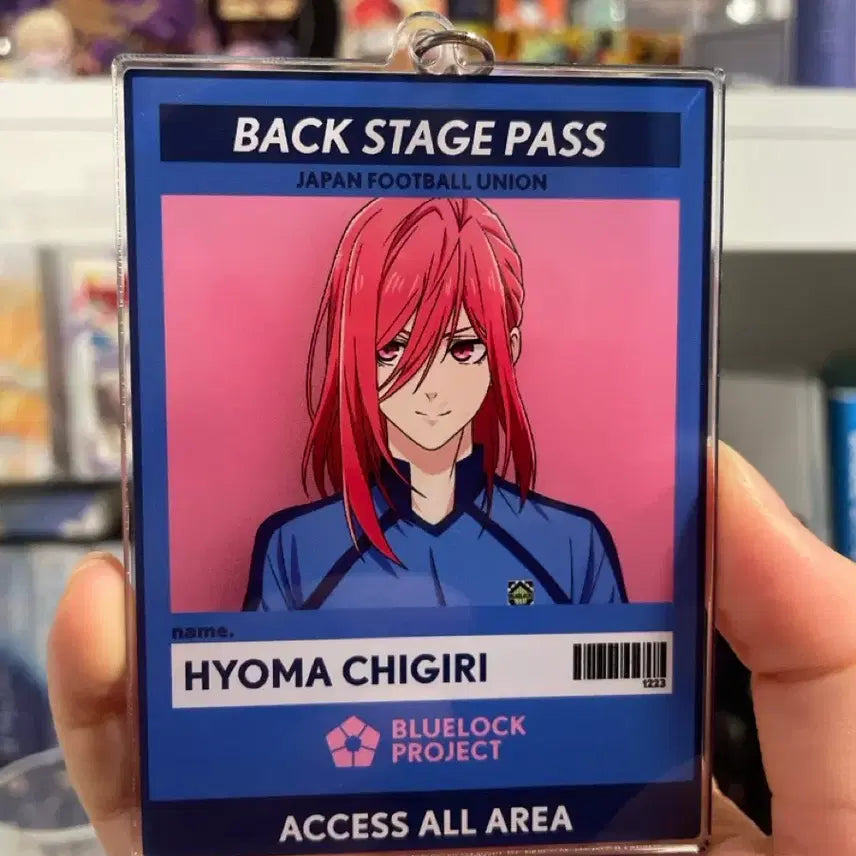 [BUNJANG] Blue Lock Chigiri Bachira Acrylic Keyring / 블루 록 치기리 바치라 아크릴 키링