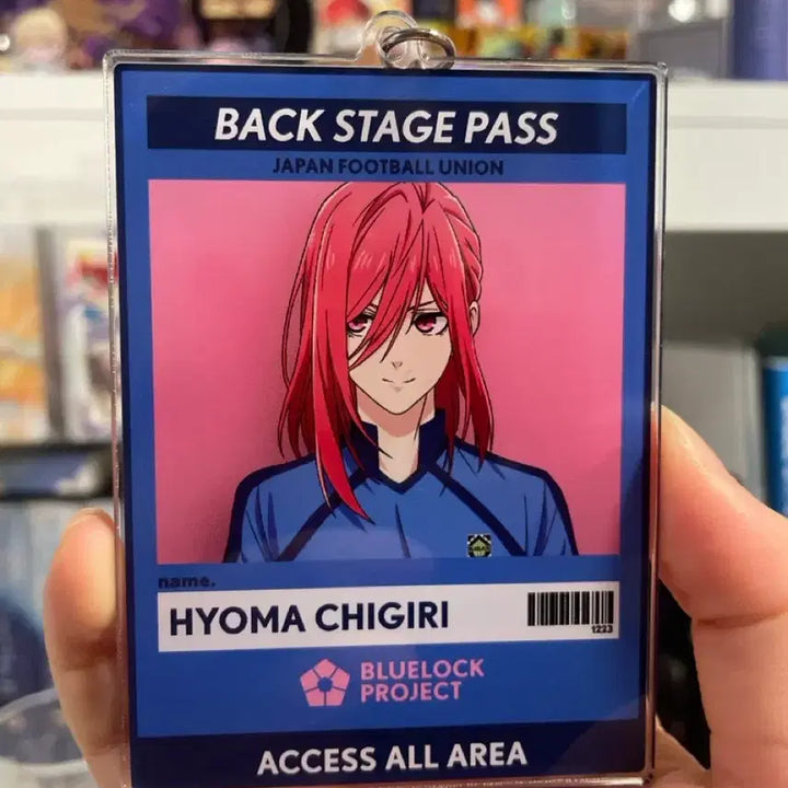 [BUNJANG] Blue Lock Chigiri Bachira Acrylic Keyring / 블루 록 치기리 바치라 아크릴 키링