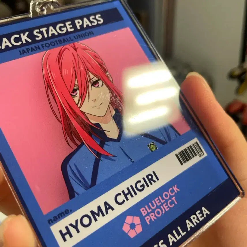 [BUNJANG] Blue Lock Chigiri Bachira Acrylic Keyring / 블루 록 치기리 바치라 아크릴 키링