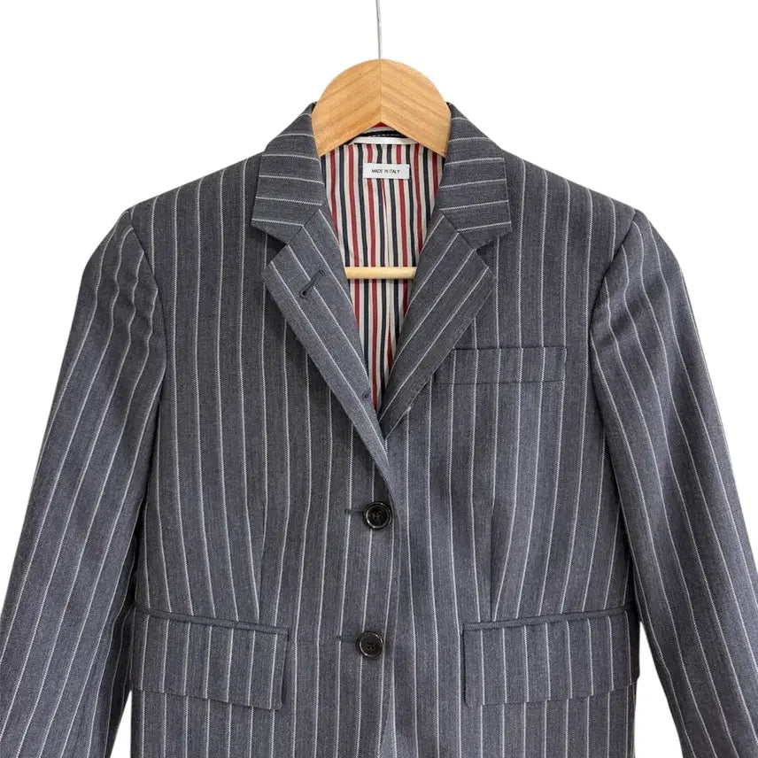 [BUNJANG] Thom Browne Pinstripe Blazer / 톰브라운 핀스트라이프 블레이저