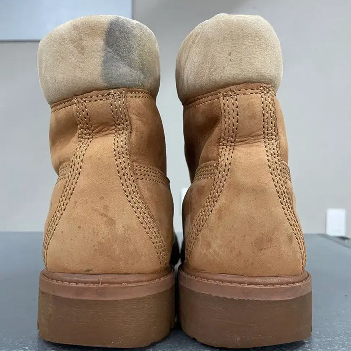 [BUNJANG] Timberland 6-Inch Beige Brown Boots / 팀버랜드 6인치 베이지 브라운 8.5W (gr-4478)
