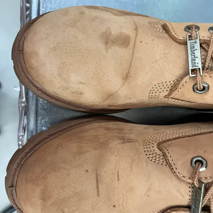 [BUNJANG] Timberland 6-Inch Beige Brown Boots / 팀버랜드 6인치 베이지 브라운 8.5W (gr-4478)