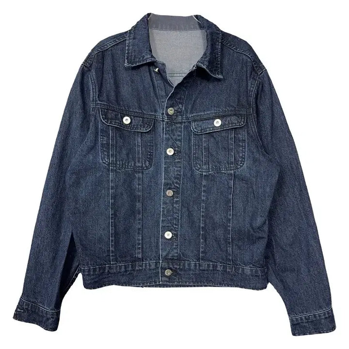 [BUNJANG] Lafarge Store Denim Jacket S / 라퍼지스토어 캐주얼 데님 자켓 S