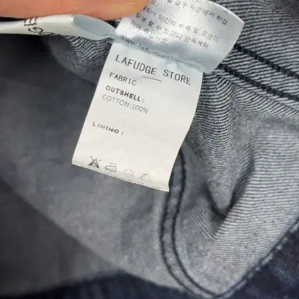 [BUNJANG] Lafarge Store Denim Jacket S / 라퍼지스토어 캐주얼 데님 자켓 S