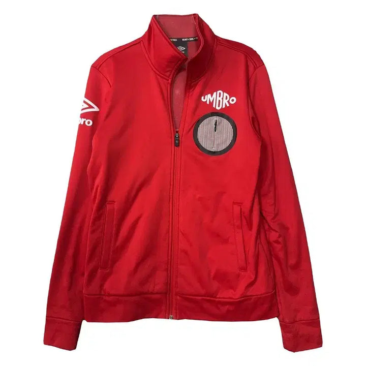 [SOLD OUT] 엄브로 프린팅 레드 빈티지 트랙탑 집업 90(M)