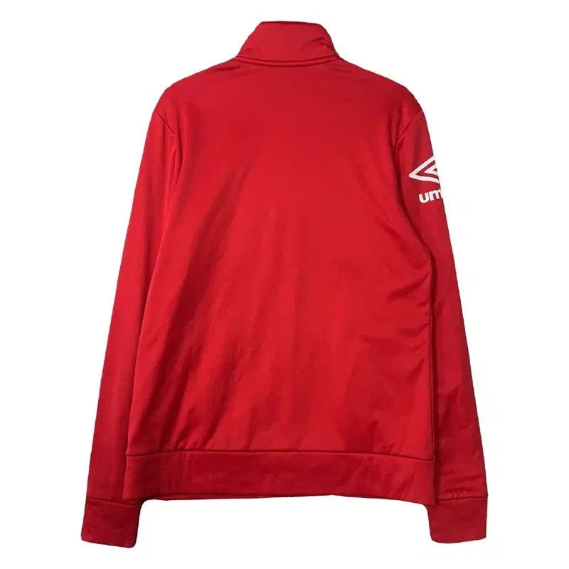 [SOLD OUT] 엄브로 프린팅 레드 빈티지 트랙탑 집업 90(M)