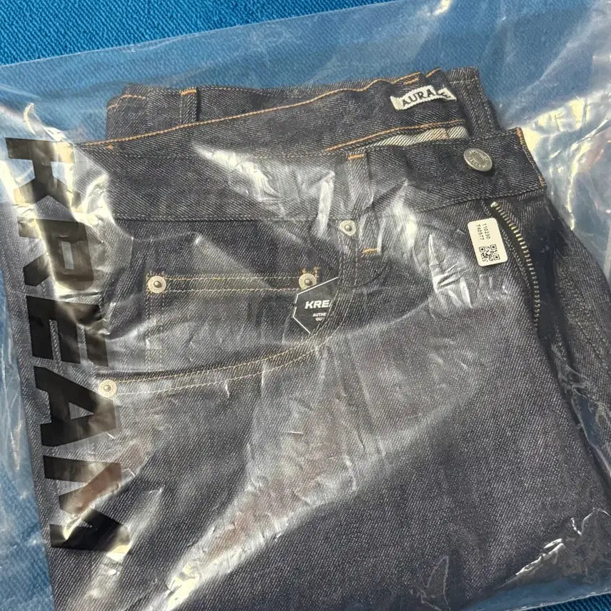 [BUNJANG] Auralee Hard Twist Denim Wide Jeans / 새상품)오라리 하드 트위스트 데님 와이드 32사이즈