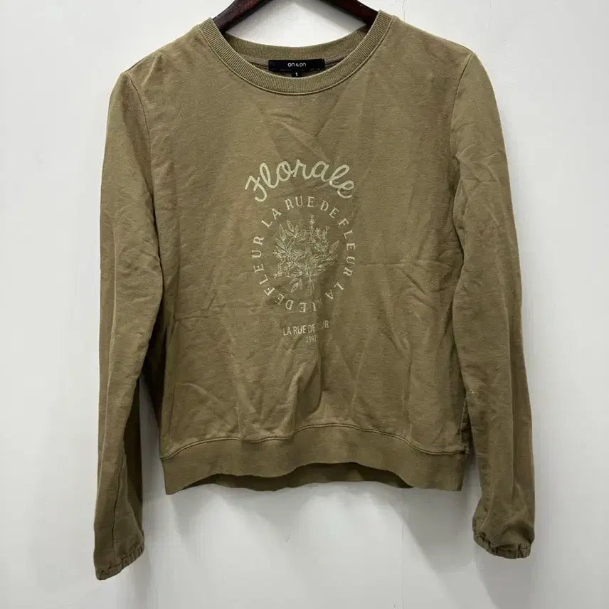 [BUNJANG] On&amp;On Floral Print Sweatshirt / [만원 아라비아빈티지]온앤온 플로랄 프린트 맨투맨티 1
