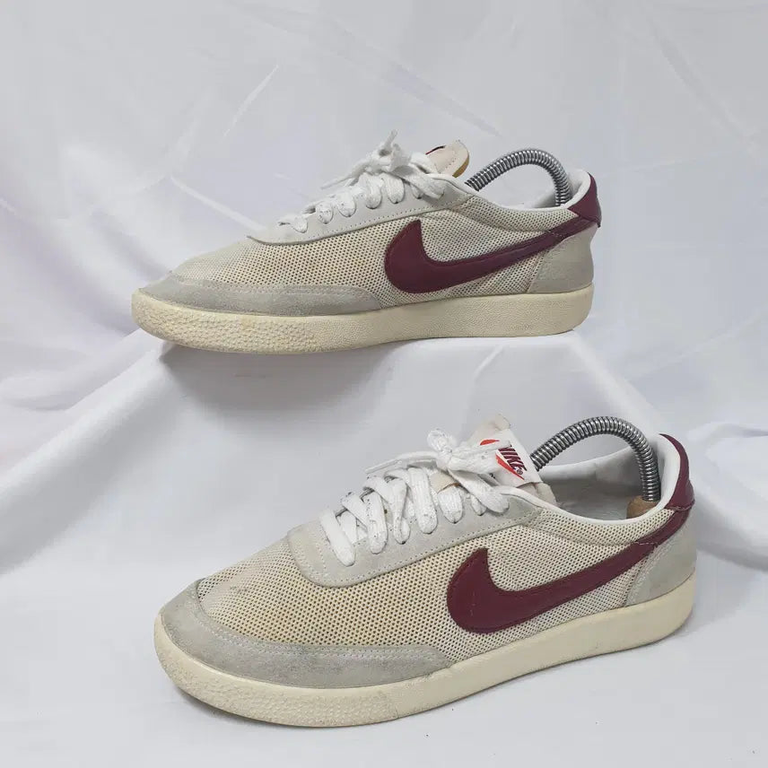[BUNJANG] Nike Killshot OG White Team Red Sneakers / 빈티지하서 260 나이키 킬샷 OG 화이트 팀 레드 스니커즈