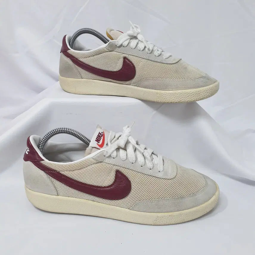 [BUNJANG] Nike Killshot OG White Team Red Sneakers / 빈티지하서 260 나이키 킬샷 OG 화이트 팀 레드 스니커즈