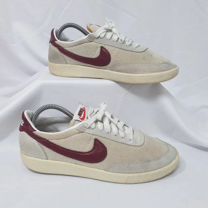 [BUNJANG] Nike Killshot OG White Team Red Sneakers / 빈티지하서 260 나이키 킬샷 OG 화이트 팀 레드 스니커즈