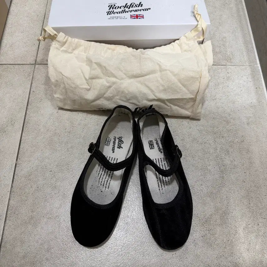 [SOLD OUT] 락피쉬 벨라 메리제인 플랫 UK4 235