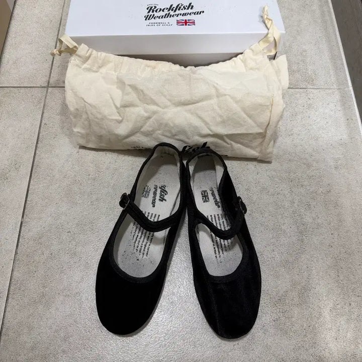 [SOLD OUT] 락피쉬 벨라 메리제인 플랫 UK4 235