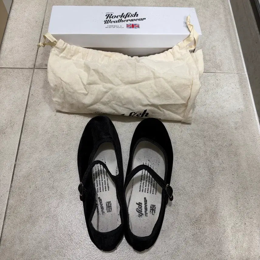 [SOLD OUT] 락피쉬 벨라 메리제인 플랫 UK4 235