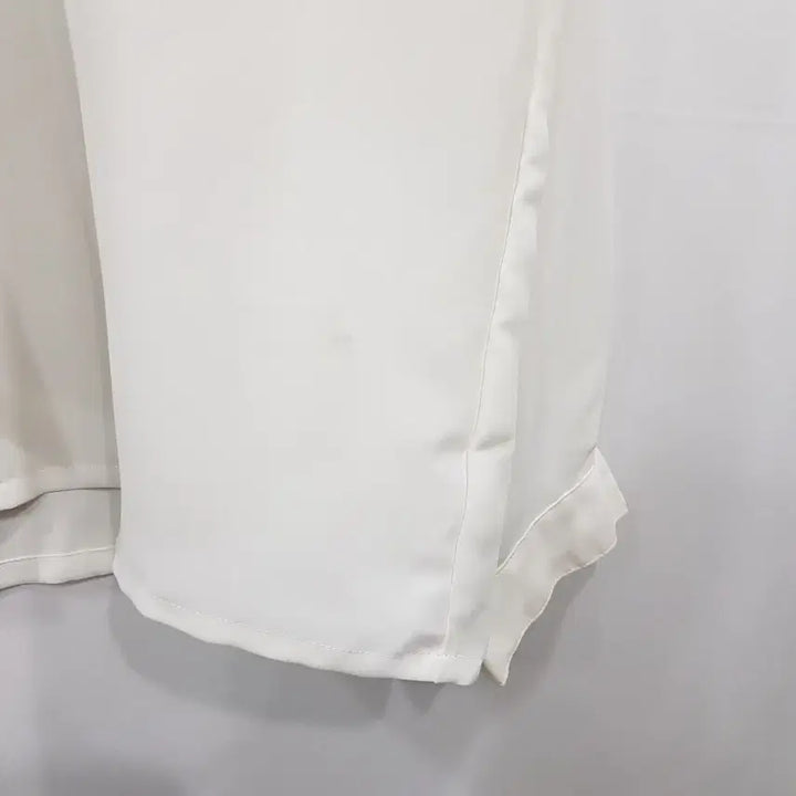 [SOLD OUT] JPN 빈티지 도트 타이 오피스룩 하객룩 긴팔 블라우스 여L Q433