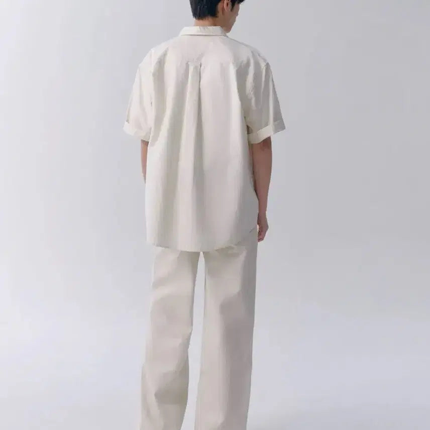 [SOLD OUT] 무신사스탠다드 와이드 데님 팬츠 크림 32