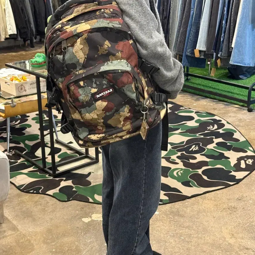 [BUNJANG] Eastpak Provider Camo Backpack / 이스트팩 프로바이더 카모 백팩