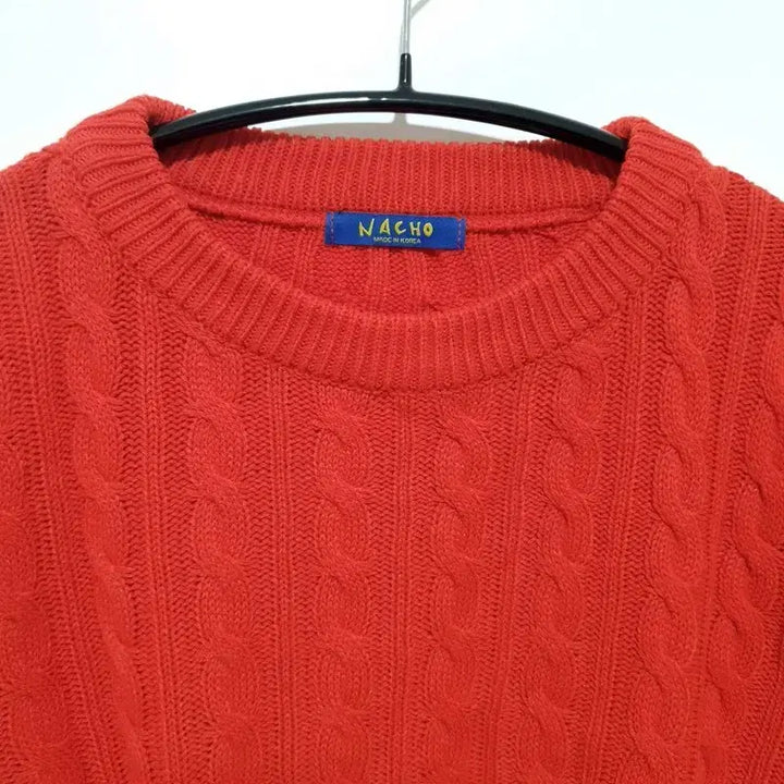 [BUNJANG] Cable Knit Crop Sweater / 케이블 크롭 니트 F_M2139