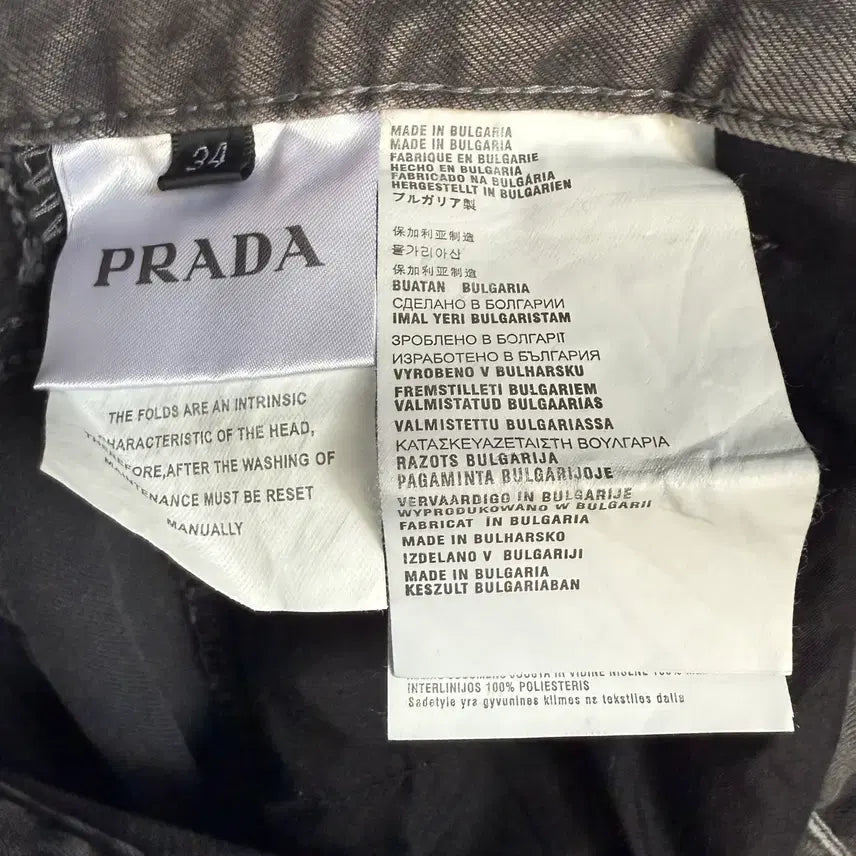 [BUNJANG] Prada Denim Pants / 프라다 데님 바지