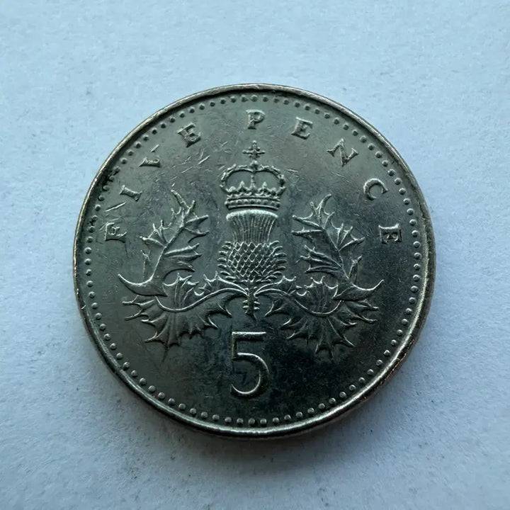 [BUNJANG] 1991 United Kingdom 5 Pence Coin / 1991년 영국 5펜스 동전 S1780