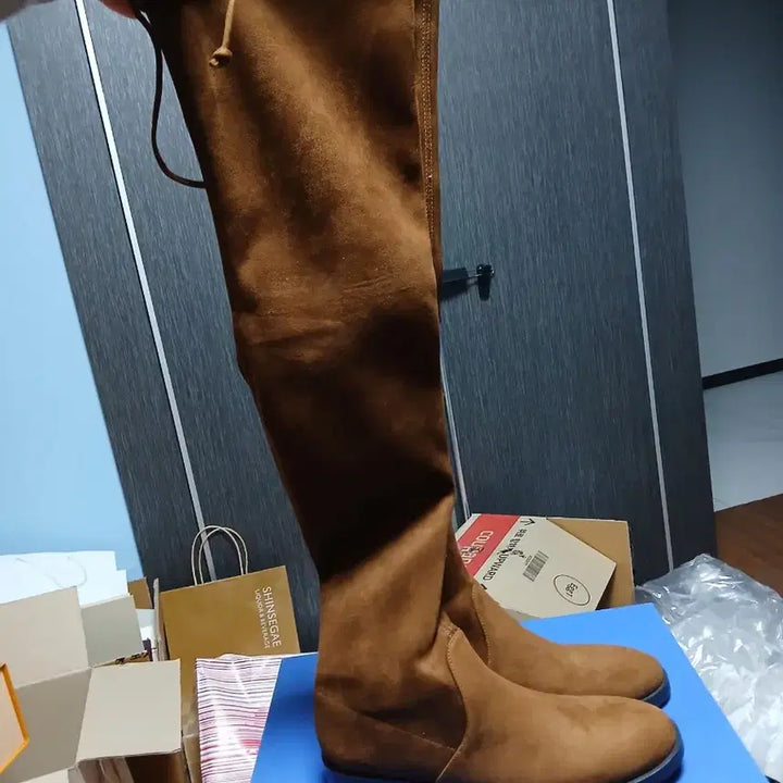 [BUNJANG] Stuart Weitzman 5050 Knee-High Boots / 스튜어트 와이츠먼 5050 니하이 롱부츠 245-250 (새상품)
