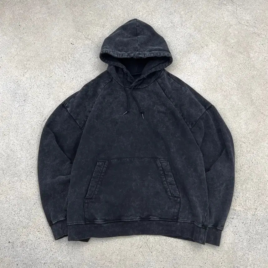 [BUNJANG] Juun.J 24SS Garment Dyed Loose Fit Hoodie / 준지 24ss 가먼트다잉 루즈핏 후드 티셔츠