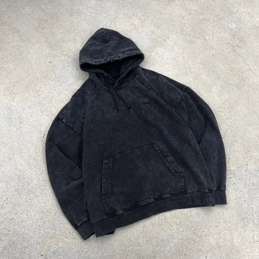 [BUNJANG] Juun.J 24SS Garment Dyed Loose Fit Hoodie / 준지 24ss 가먼트다잉 루즈핏 후드 티셔츠