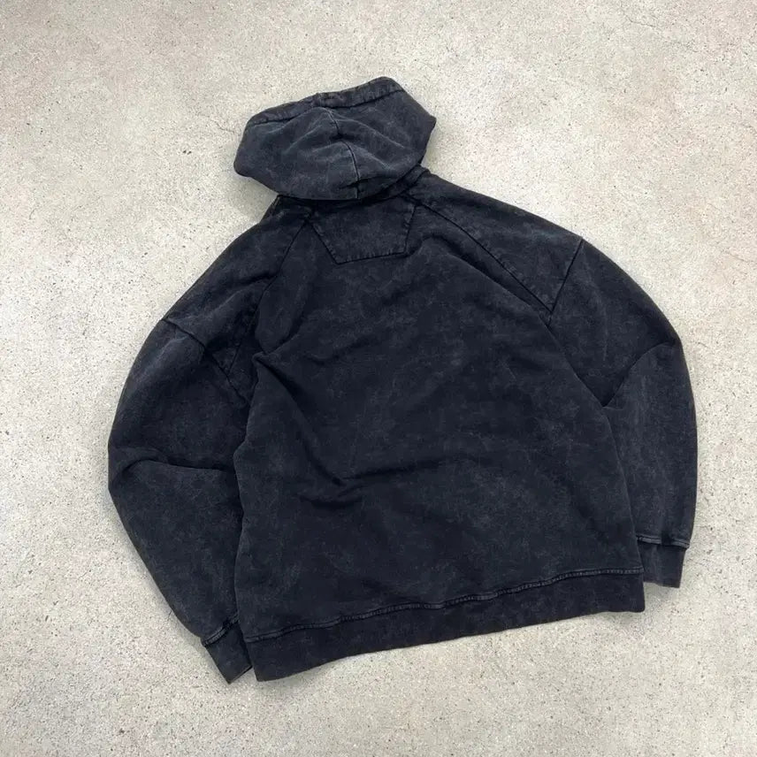 [BUNJANG] Juun.J 24SS Garment Dyed Loose Fit Hoodie / 준지 24ss 가먼트다잉 루즈핏 후드 티셔츠