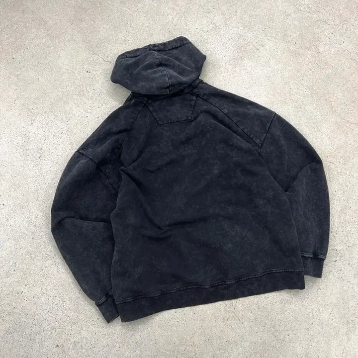 [BUNJANG] Juun.J 24SS Garment Dyed Loose Fit Hoodie / 준지 24ss 가먼트다잉 루즈핏 후드 티셔츠