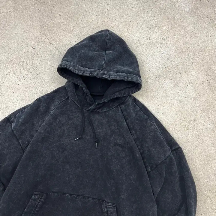 [BUNJANG] Juun.J 24SS Garment Dyed Loose Fit Hoodie / 준지 24ss 가먼트다잉 루즈핏 후드 티셔츠