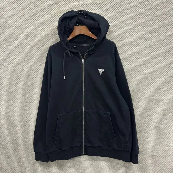 [BUNJANG] Guess Casual Printed Logo Hoodie Zip-up XL / 게스 캐주얼 프린팅로고 후드집업 XL A09174