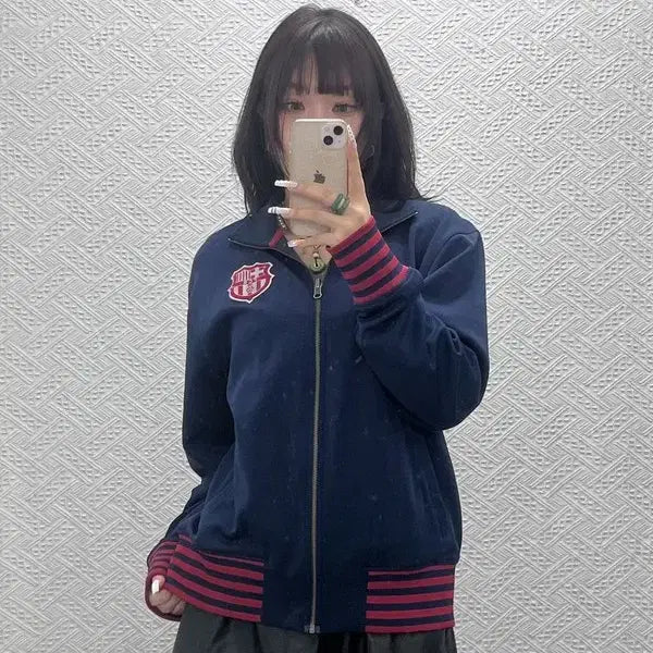 [BUNJANG] Nike Barcelona Retro Jersey Zip-Up M / 나이키 올드스쿨 레트로 바르셀로나 유니폼 져지 집업 M C10791