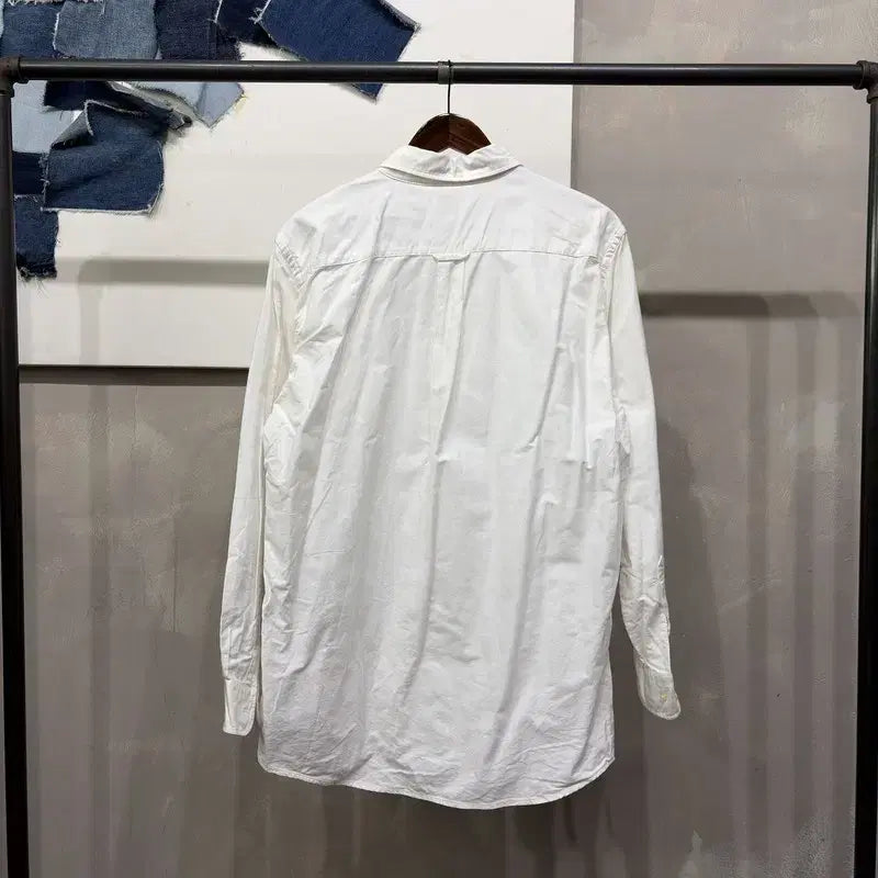 [BUNJANG] Uniqlo Casual Basic Pocket Shirt / (110) 유니클로 캐주얼 베이직 포켓 셔츠 남방