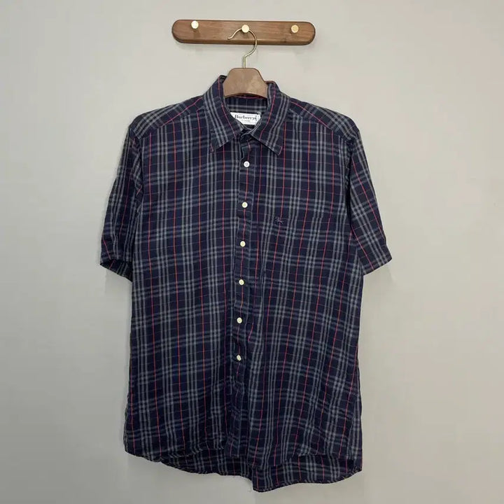 [SOLD OUT] 버버리 체크 반팔 셔츠 H2447