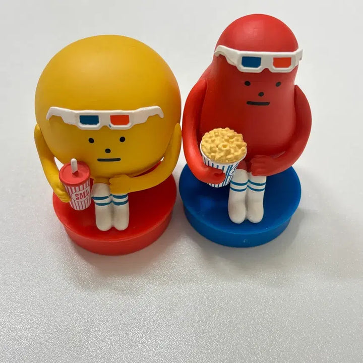 [SOLD OUT] 스티키몬스터랩 SML 팝콘통+피규어