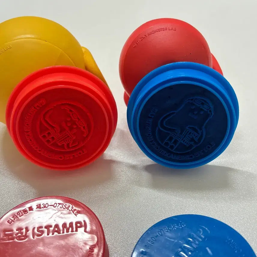 [SOLD OUT] 스티키몬스터랩 SML 팝콘통+피규어